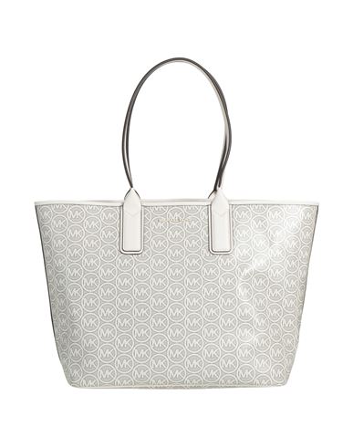 Michael Michael Kors Woman Handbag Off White Size - Textile Fibers In Off White
