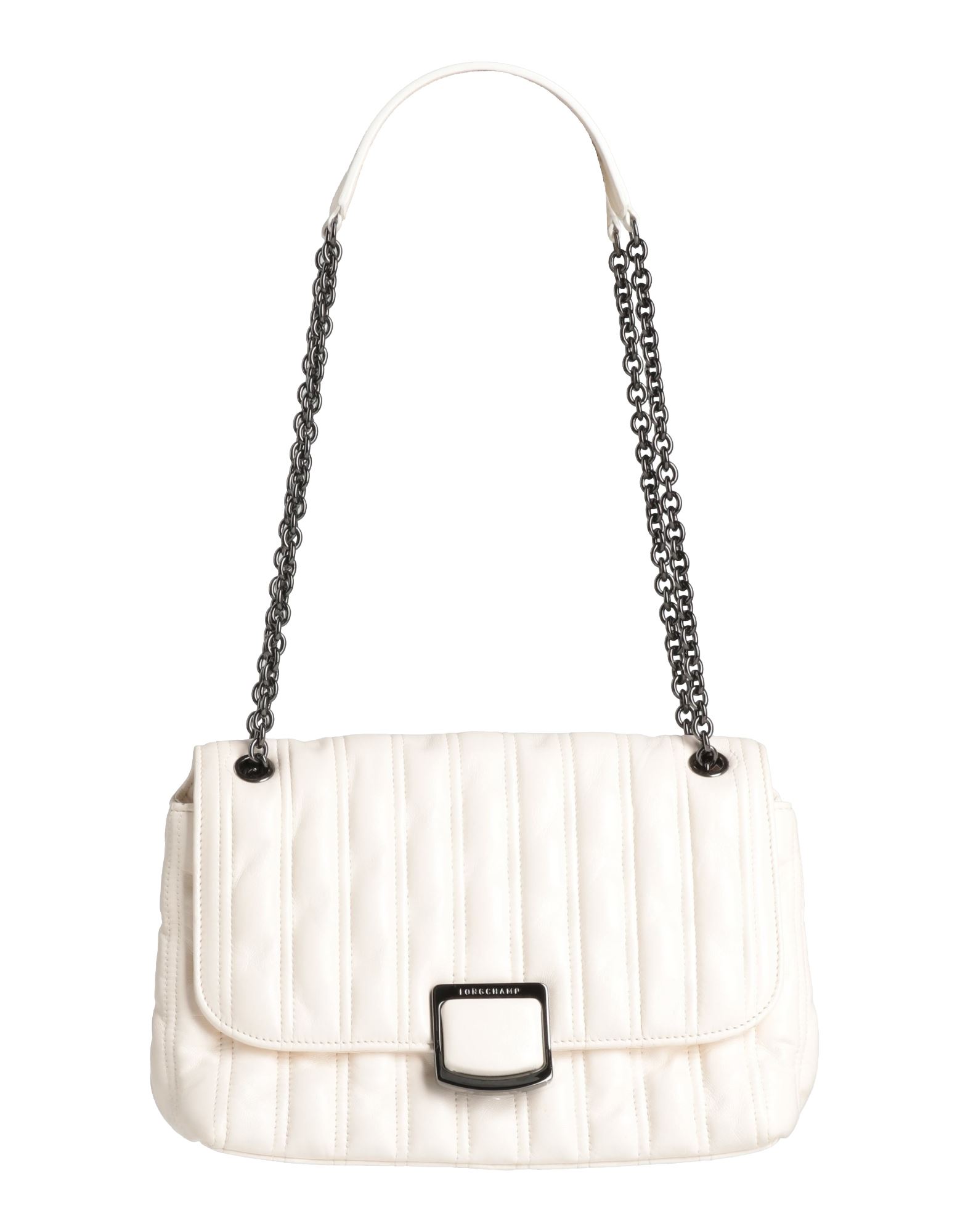 Longchamp Handbags In White