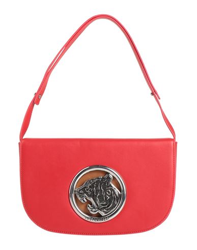 Just Cavalli Woman Handbag Red Size - Bovine Leather, Zinc