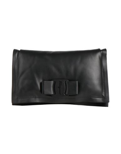 Ferragamo Woman Handbag Black Size - Calfskin