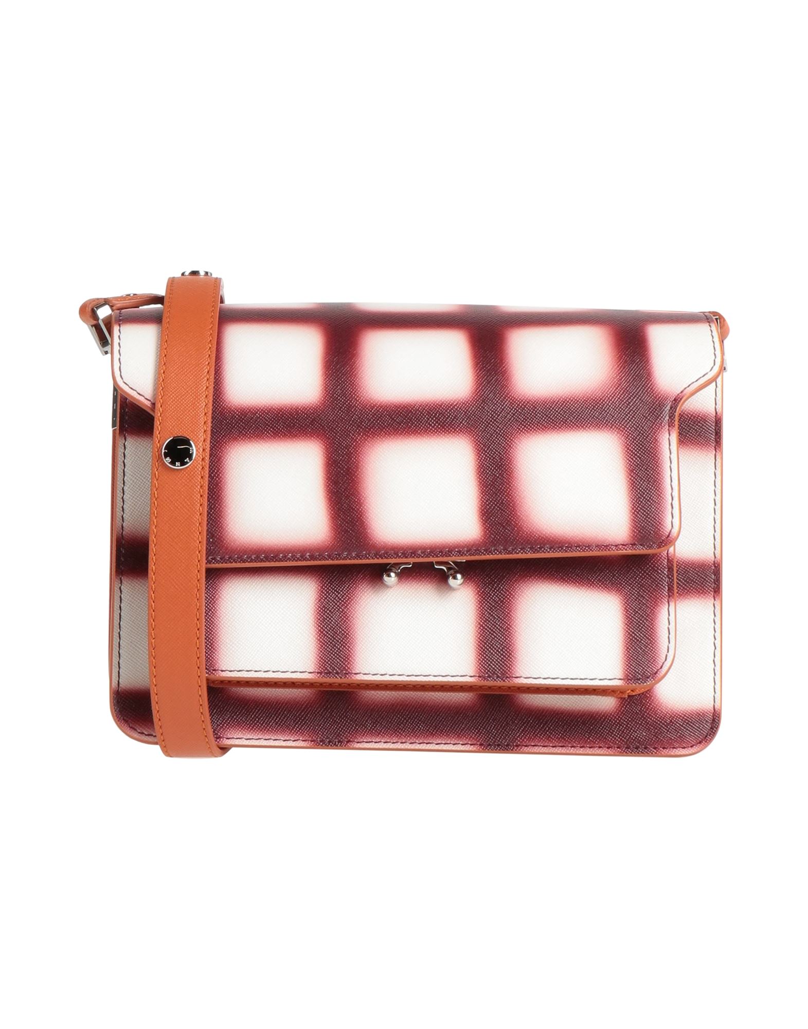 Marni Handbags In Brick Red