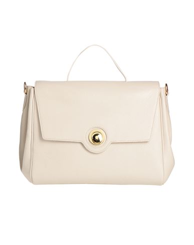 Ab Asia Bellucci Woman Handbag Off White Size - Soft Leather