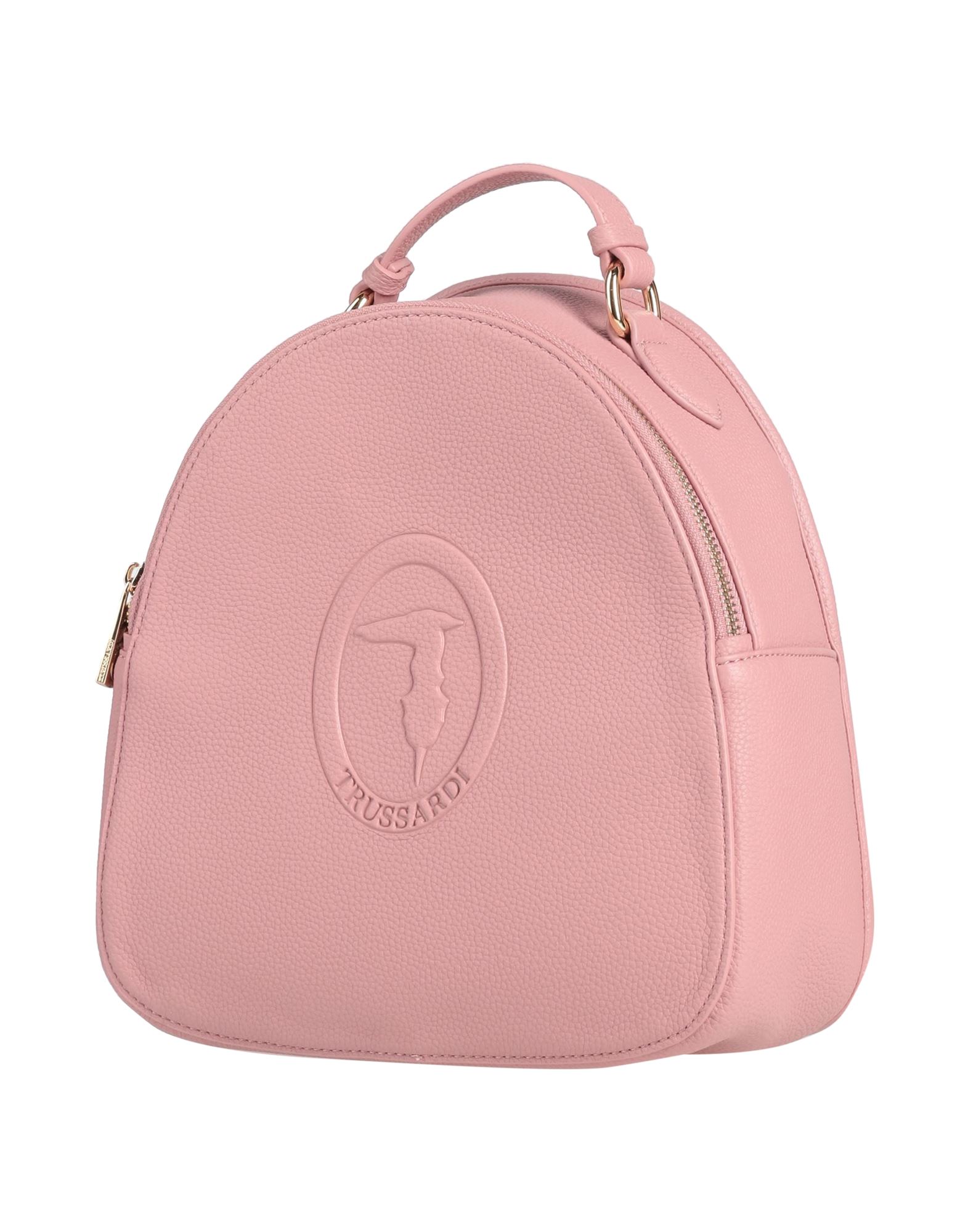 Trussardi Backpacks In Pastel Pink