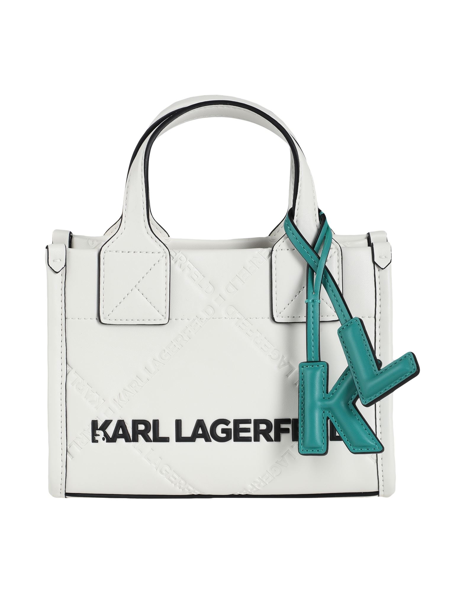 paling regisseur aankleden Karl Lagerfeld Handbags In White | ModeSens