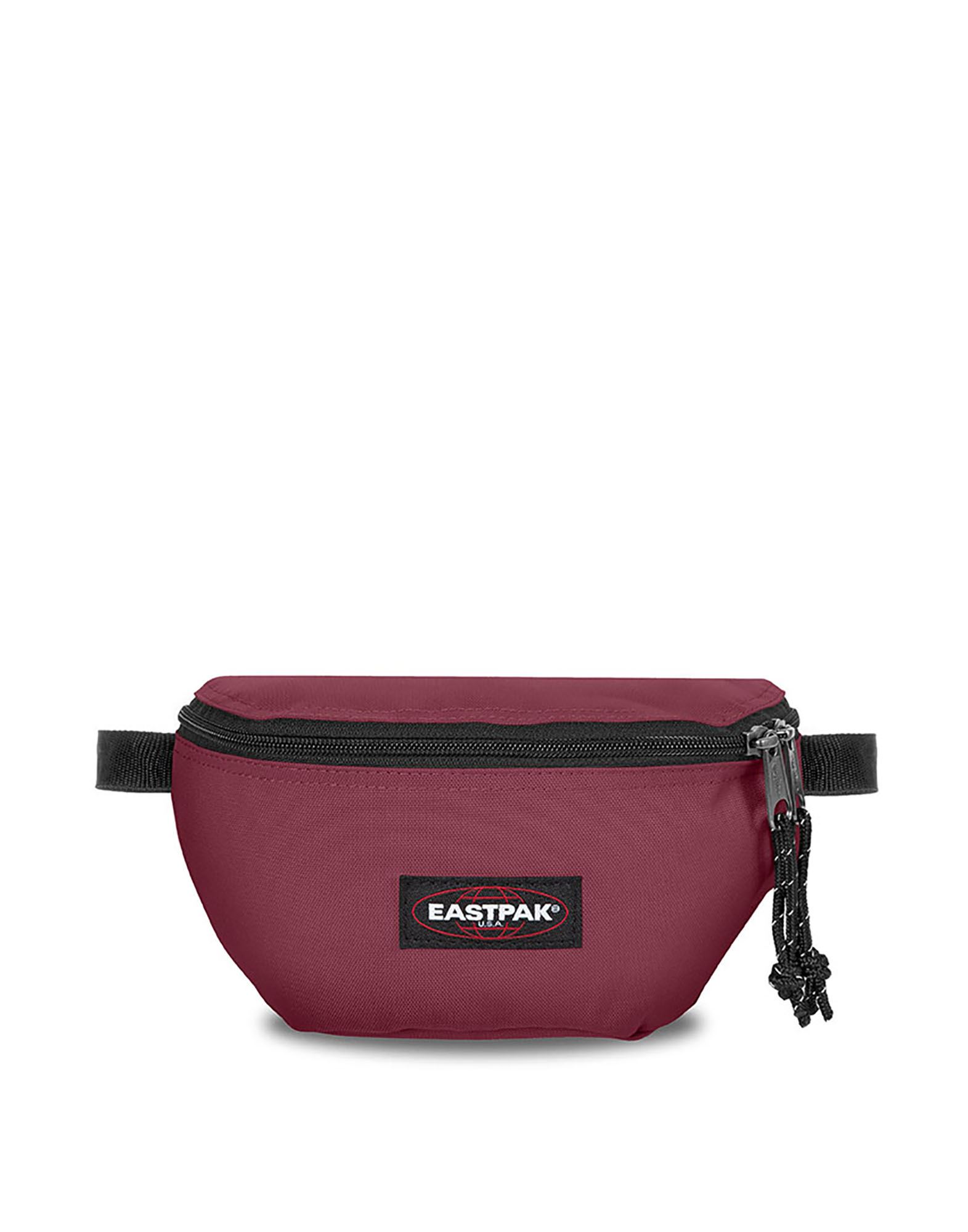 Shop Eastpak Springer Belt Bag Burgundy Size - Polyester In Red