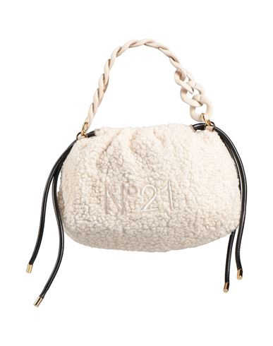 N°21 Woman Handbag Ivory Size - Textile Fibers In White