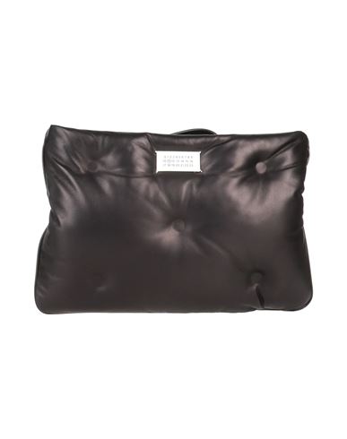 Maison Margiela Woman Handbag Black Size - Ovine Leather, Bovine Leather, Brass, Zinc, Copper