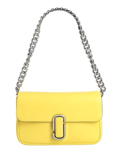 Marc Jacobs Woman Handbag Yellow Size - Bovine Leather, Polyurethane