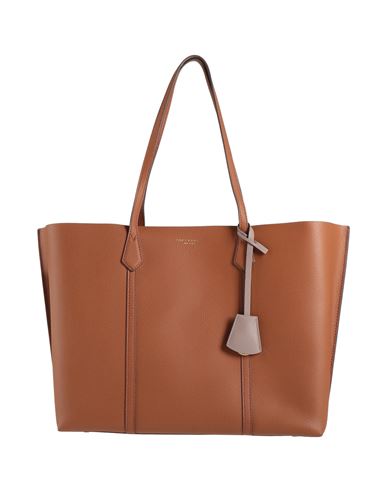 Shop Tory Burch Woman Shoulder Bag Brown Size - Leather