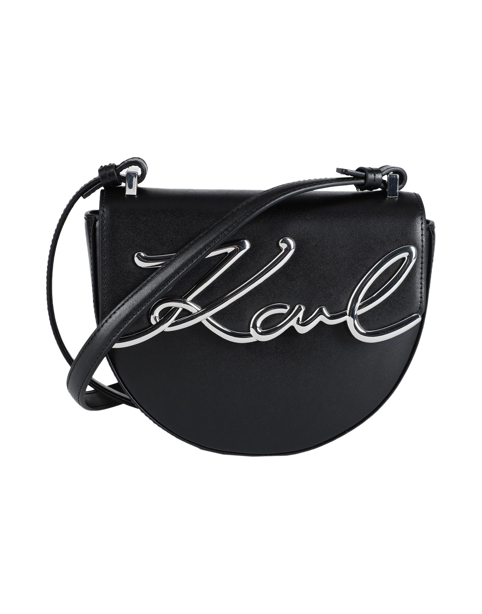 Shop Karl Lagerfeld Handbags In Black