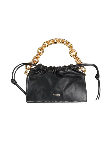 Yuzefi Woman Handbag Black Size - Soft Leather