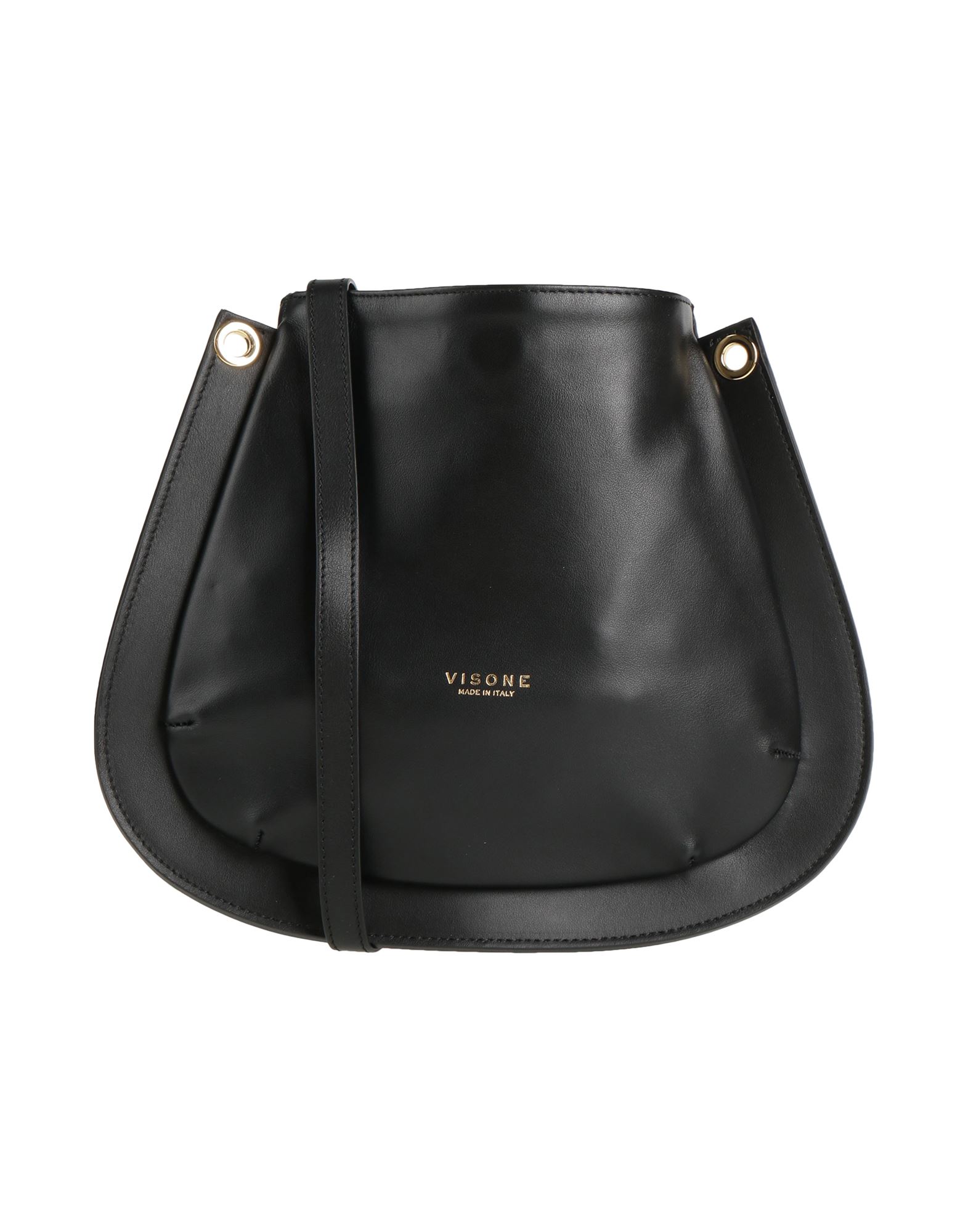 Visone Handbags In Black