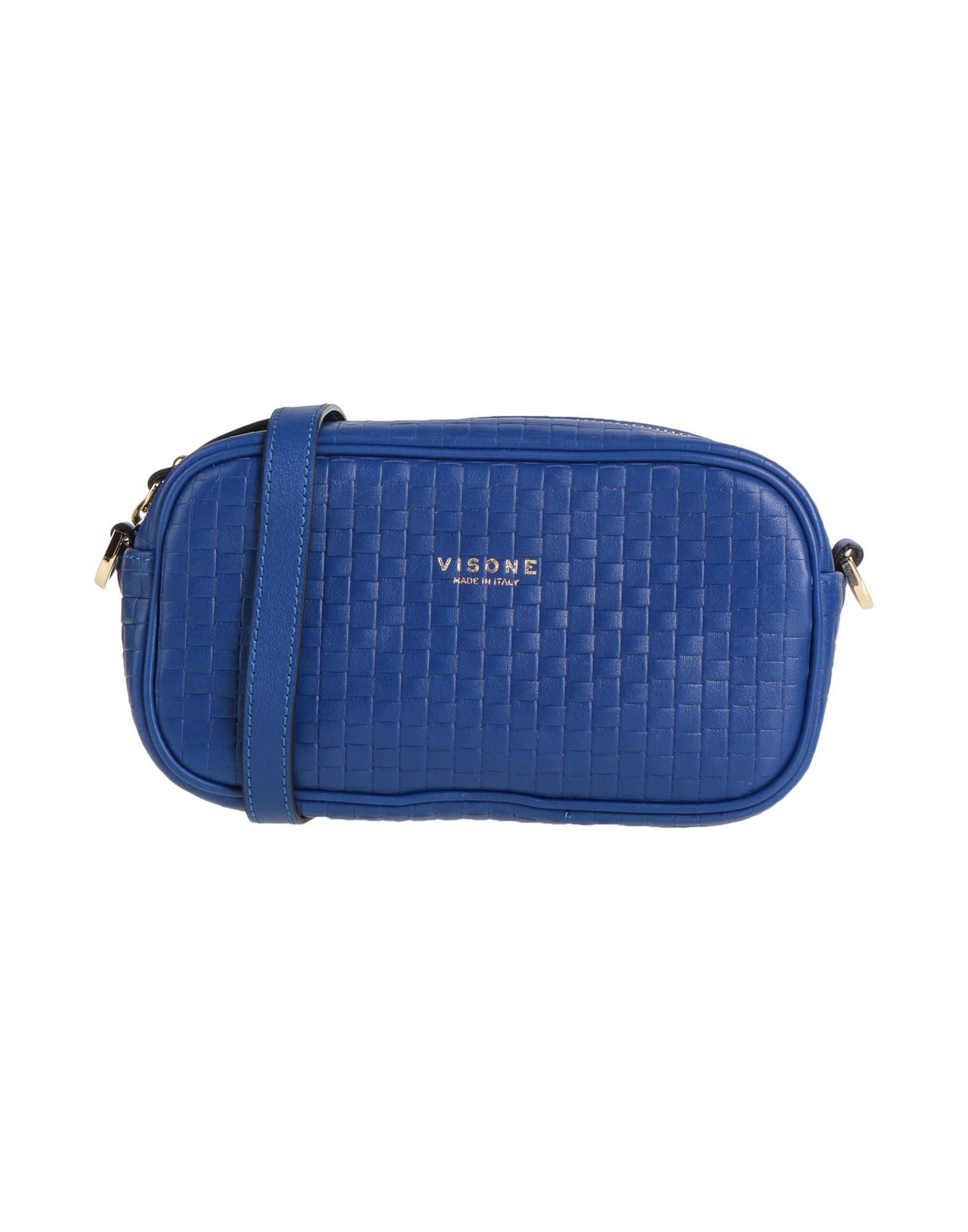 Visone Handbags In Blue