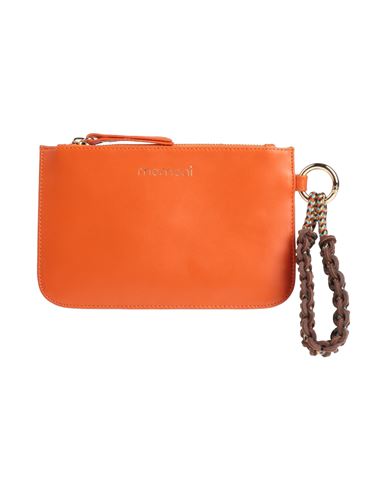 Momoní Woman Handbag Orange Size - Soft Leather