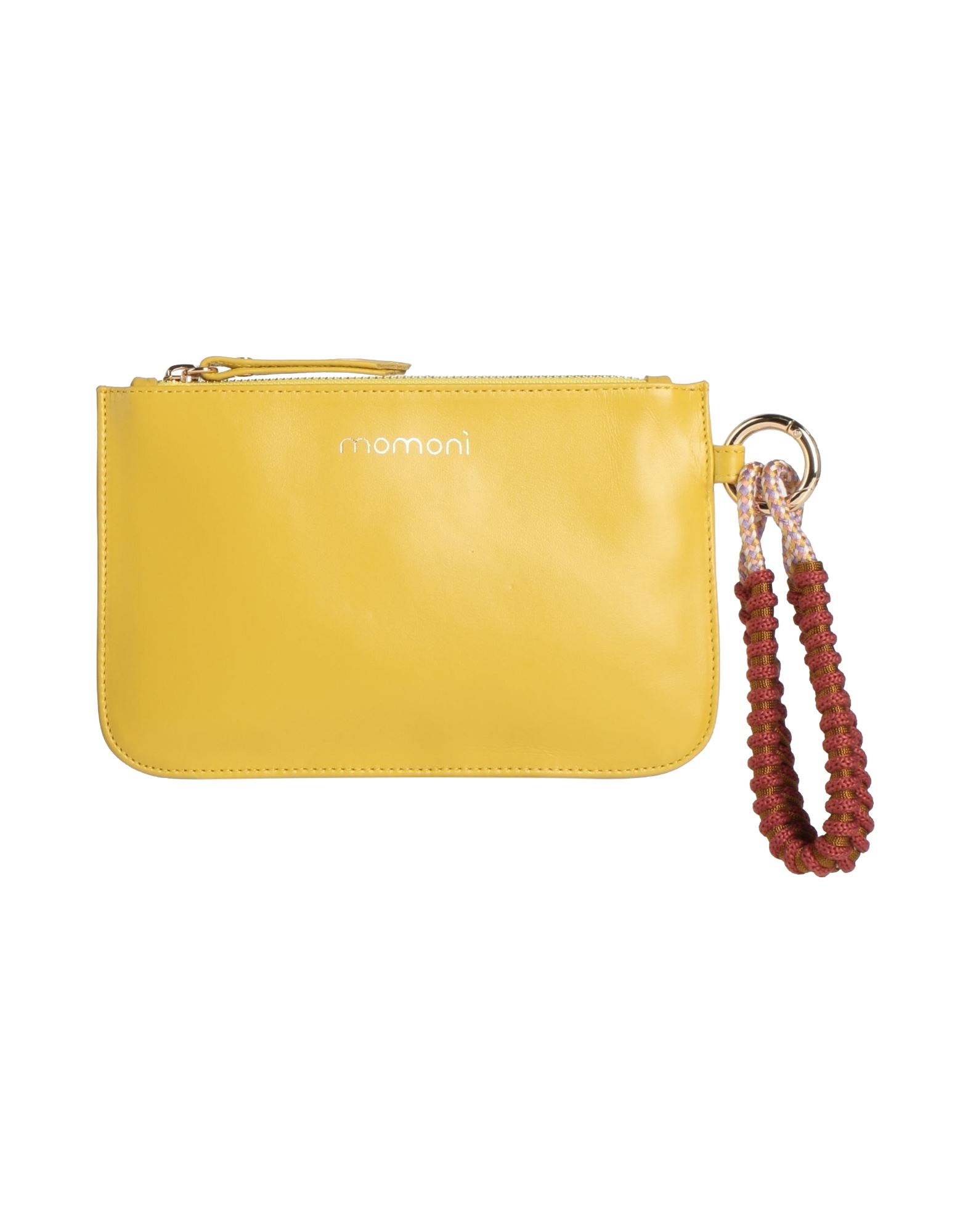 Momoní Woman Handbag Yellow Size - Soft Leather