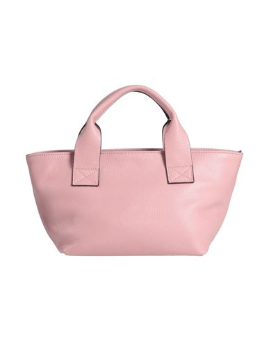 Innue' Woman Handbag Pastel Pink Size - Bovine Leather In Blue