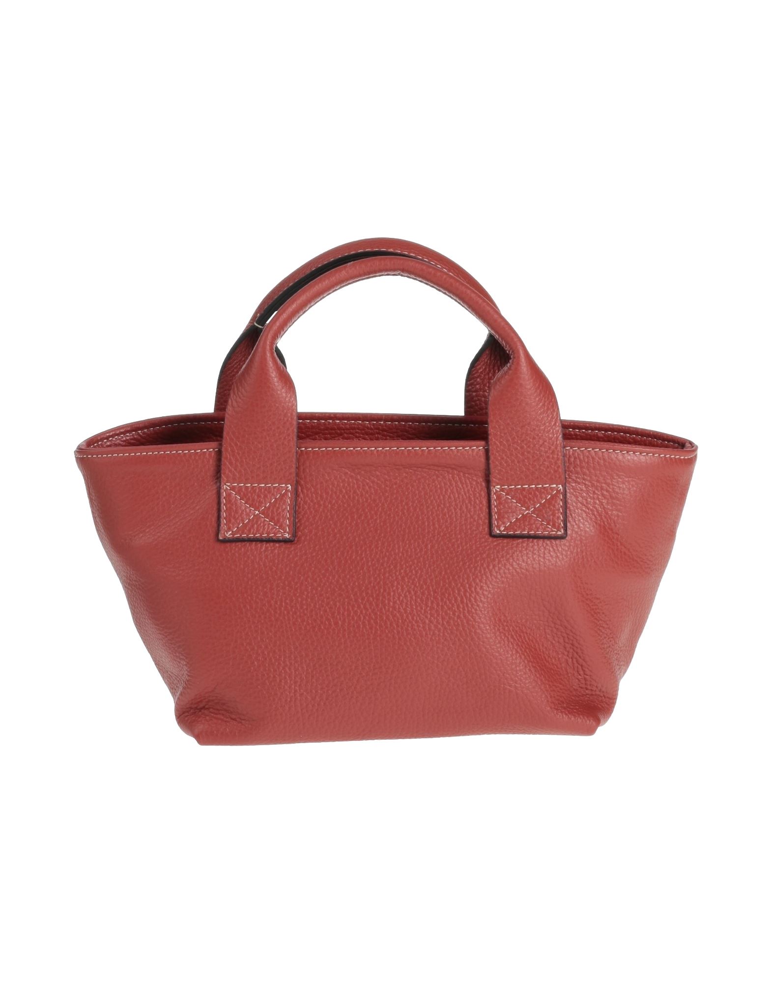 Innue' Woman Handbag Brick Red Size - Bovine Leather
