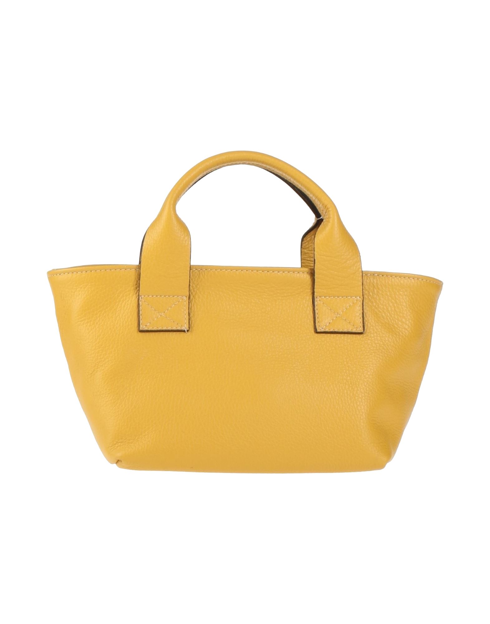 Innue' Woman Handbag Mustard Size - Bovine Leather In Yellow