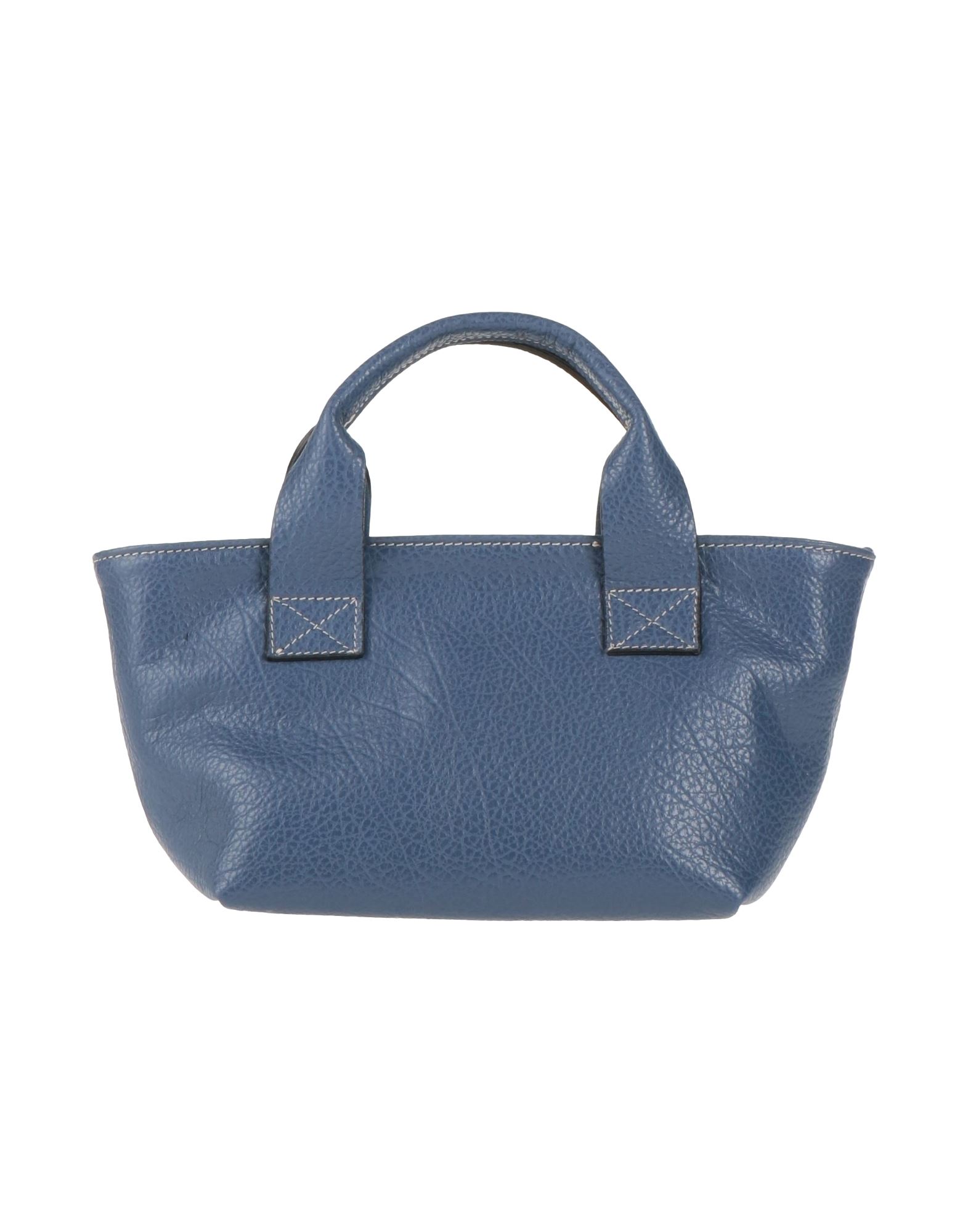 Innue' Woman Handbag Slate Blue Size - Bovine Leather