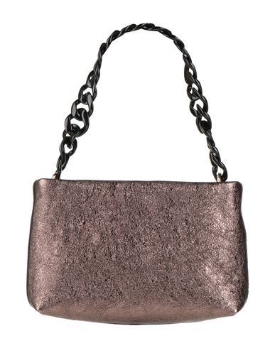 Innue' Woman Handbag Gold Size - Calfskin In Brown
