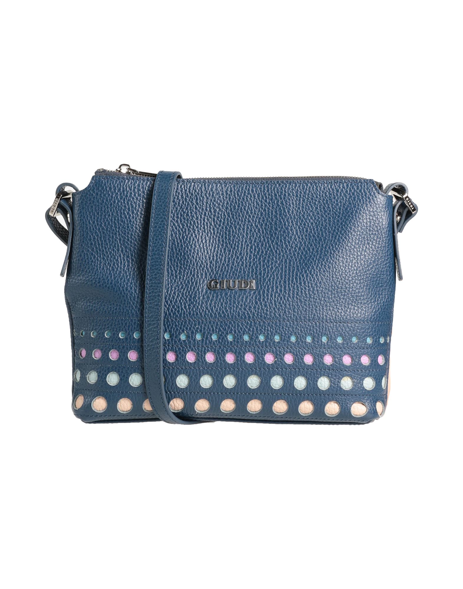 Giudi Handbags In Slate Blue