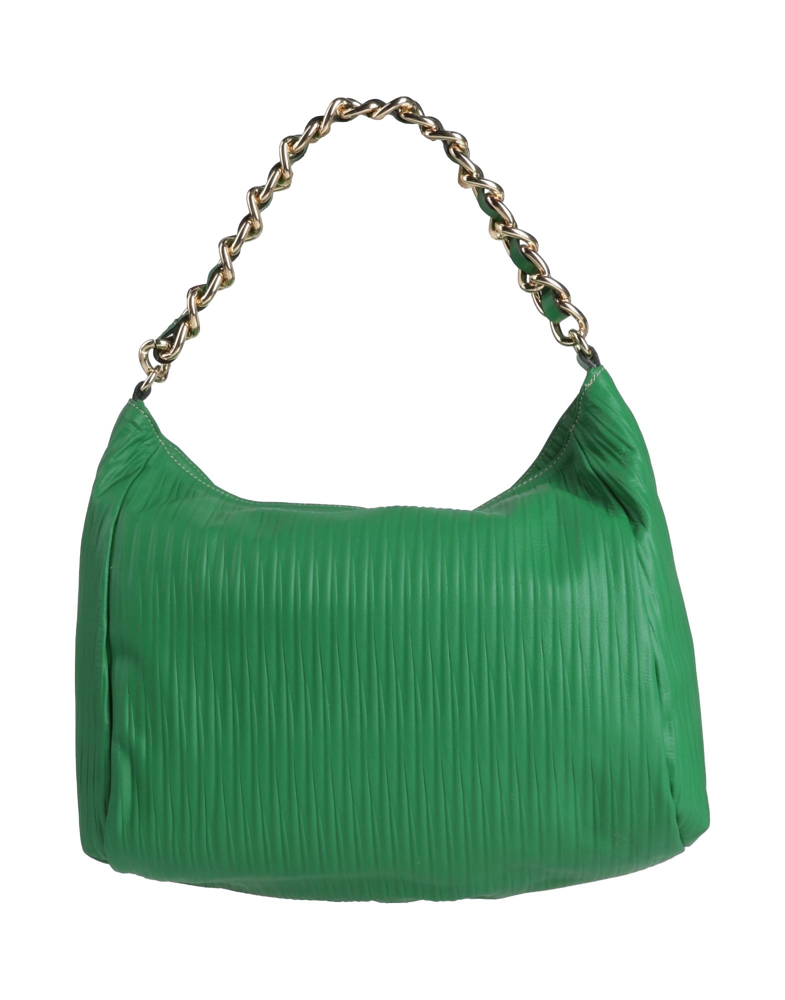 Innue' Woman Handbag Green Size - Cow Leather