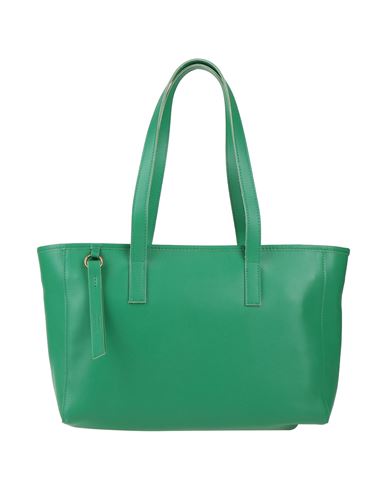Corsia Woman Shoulder Bag Green Size - Calfskin