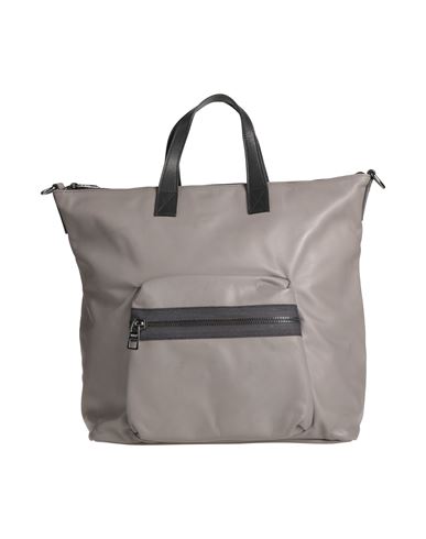 Innue' Woman Handbag Lead Size - Soft Leather In Gray