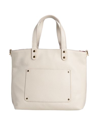 Innue' Woman Handbag Ivory Size - Soft Leather In White