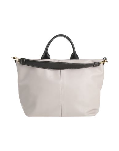 Innue' Woman Handbag Light Grey Size - Soft Leather