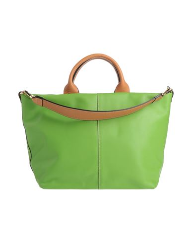 Innue' Woman Handbag Light Green Size - Soft Leather