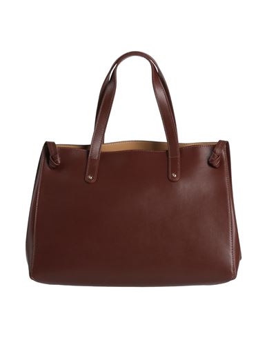 Innue' Woman Handbag Brown Size - Soft Leather In Burgundy