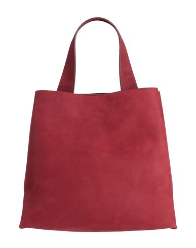 Orciani Woman Handbag Brick Red Size - Soft Leather