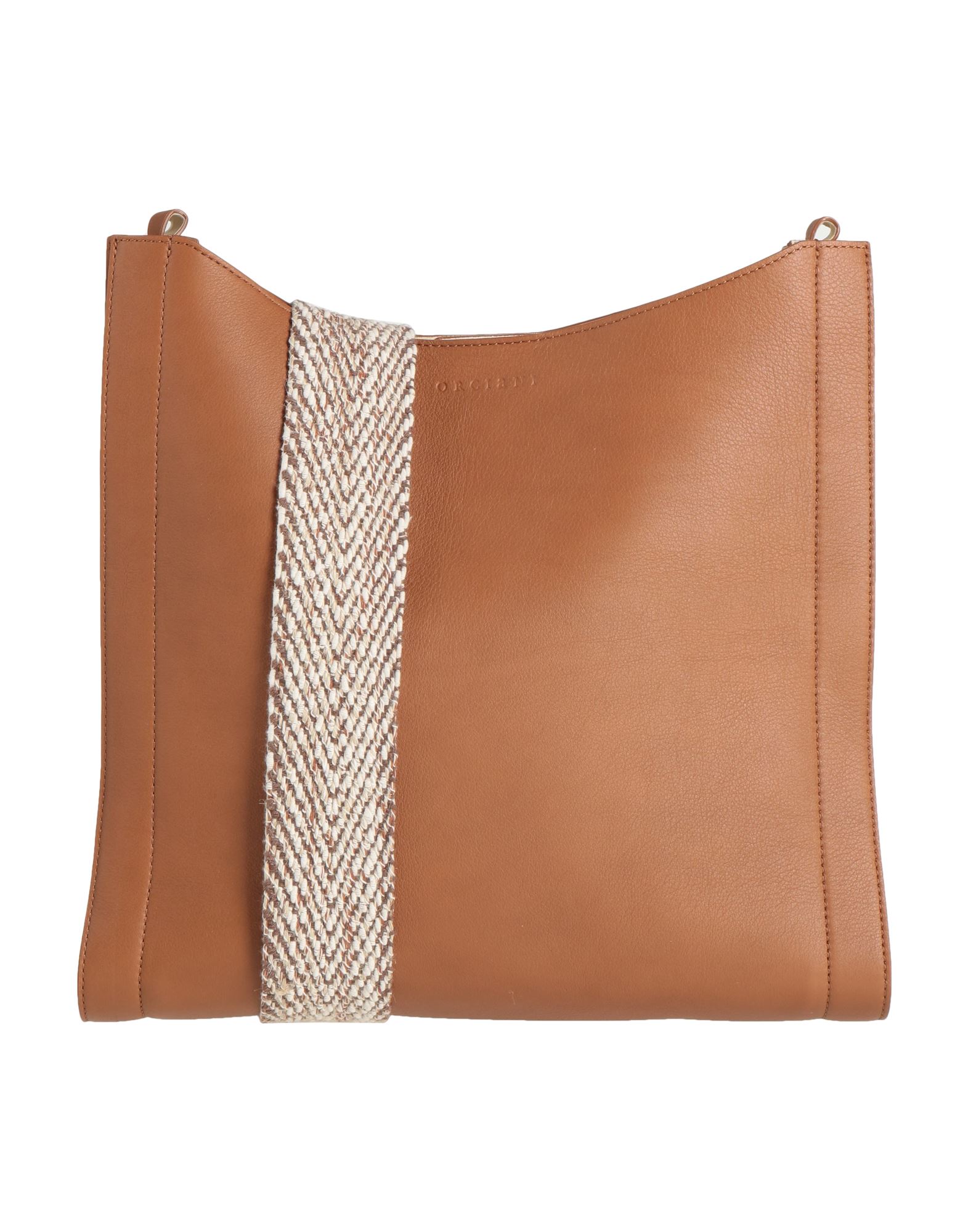 Shop Orciani Handbags In Tan