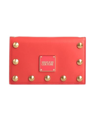 Versace Jeans Couture Woman Handbag Tomato Red Size - Textile Fibers