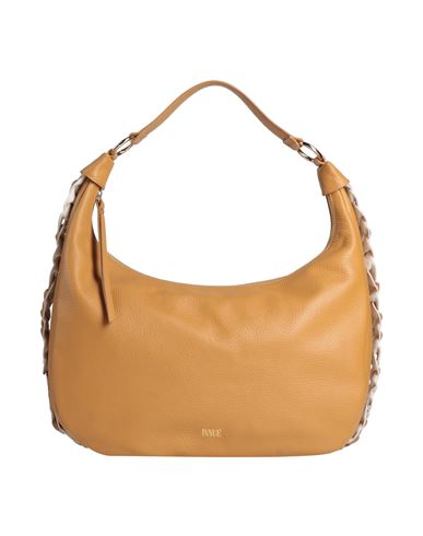 Innue' Woman Handbag Camel Size - Soft Leather In Brown