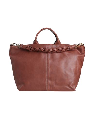 Innue' Woman Handbag Brown Size - Soft Leather