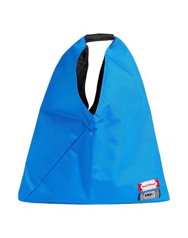 Maison Margiela Woman Shoulder Bag Blue Size - Polyamide