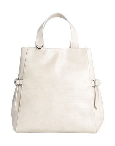 Orciani Woman Handbag Cream Size - Soft Leather In White