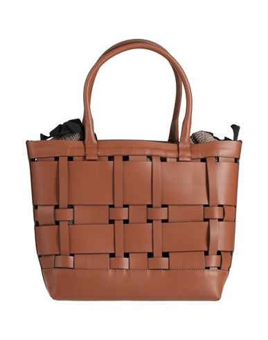 Anita Bilardi Woman Handbag Tan Size - Soft Leather In Brown