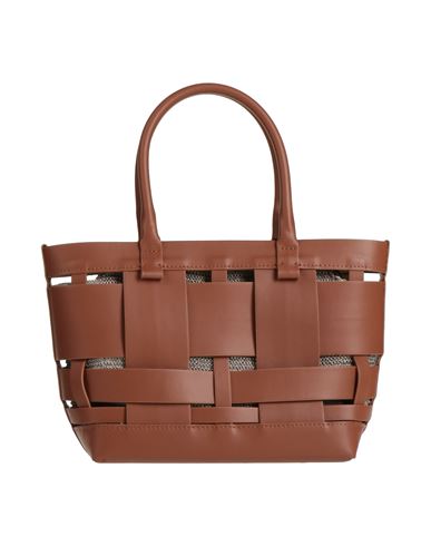 Anita Bilardi Woman Handbag Tan Size - Soft Leather In Brown
