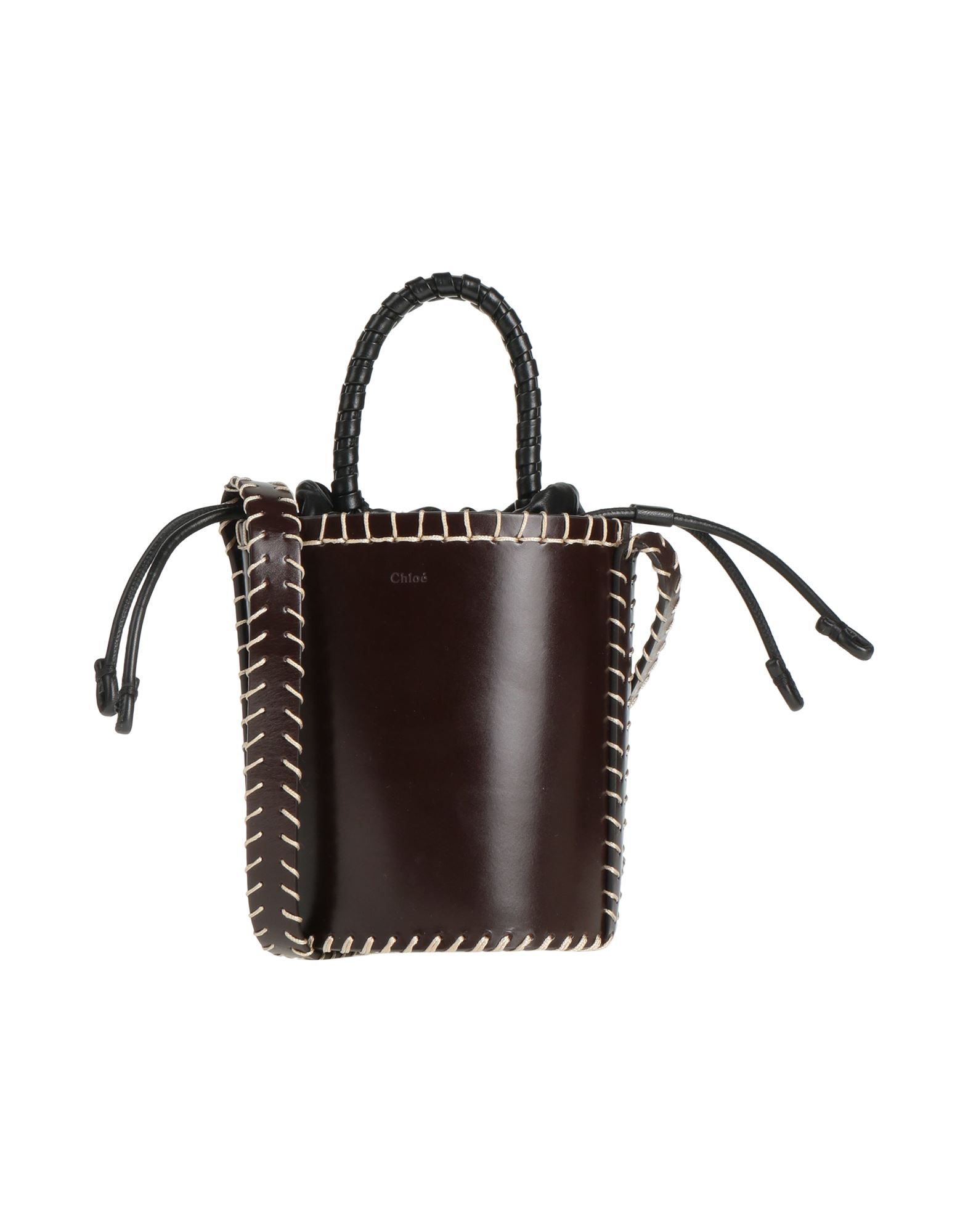 Chloé Woman Handbag Dark Brown Size - Calfskin