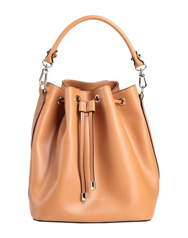 Tuscany Leather Woman Handbag Camel Size - Soft Leather In Beige