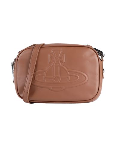 Vivienne Westwood Woman Cross-body Bag Tan Size - Lambskin In Brown