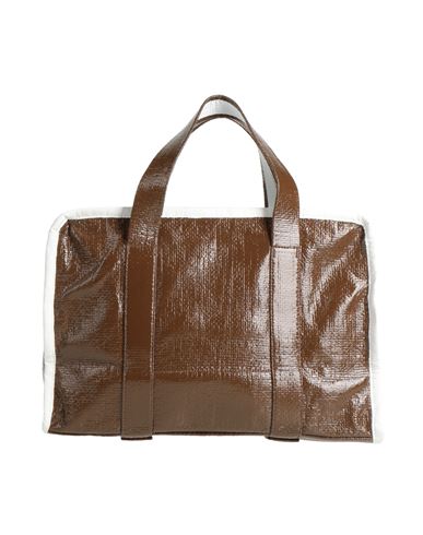 Kassl Editions Woman Handbag Brown Size - Polyamide, Polyethylene