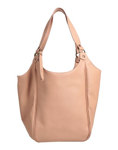 Corsia Woman Shoulder Bag Blush Size - Soft Leather In Pink