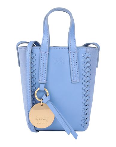 See By Chloé Woman Handbag Light Blue Size - Bovine Leather