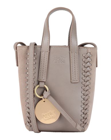 See By Chloé Woman Handbag Dove Grey Size - Bovine Leather