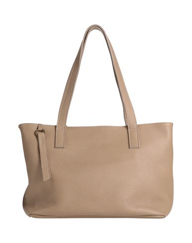 Corsia Woman Handbag Sand Size - Soft Leather In Beige