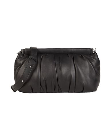 Les Visionnaires Amy Silky Leather Woman Handbag Black Size - Lambskin